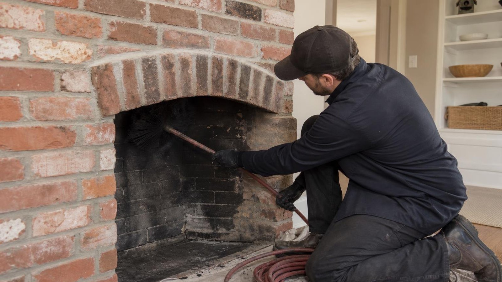 Practical chimney sweep & inspection in Brunswick
